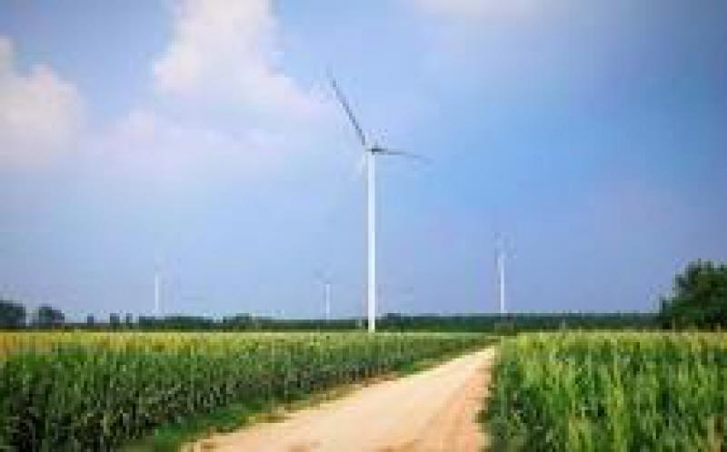 临西运河200兆瓦风电项目首批机组并网