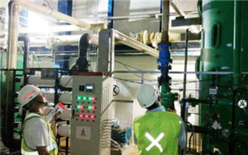 庞卡兰苏苏项目首次成功制出除盐水