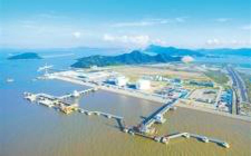 浙江舟山液化天然气项目将启用