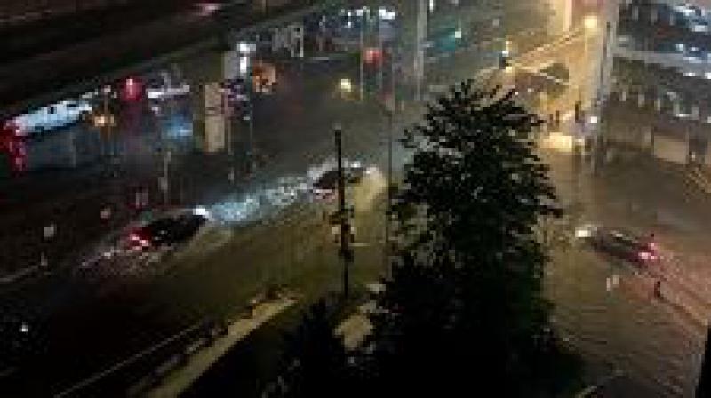 多伦多因洪水引发严重停电