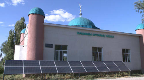 第一座太阳能电池清真寺出现在东哈萨克斯坦地区