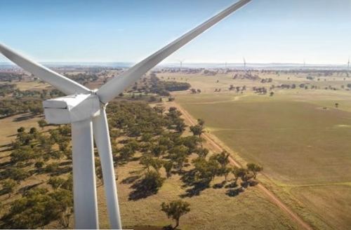 Bodangora风电场连接到新南威尔士州的电网