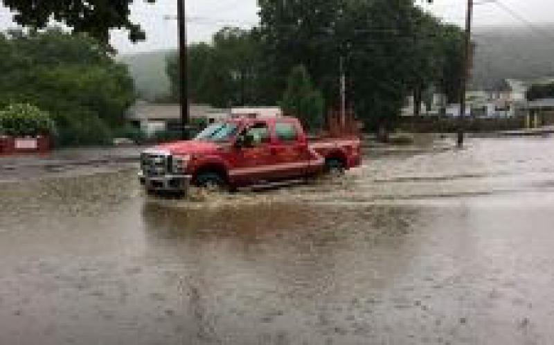 斯库尔基尔县因洪水导致大范围停电