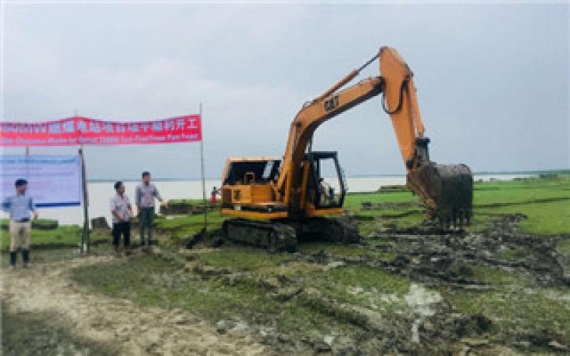 孟加拉巴瑞萨发电公司厂区一级围堰顺利达标