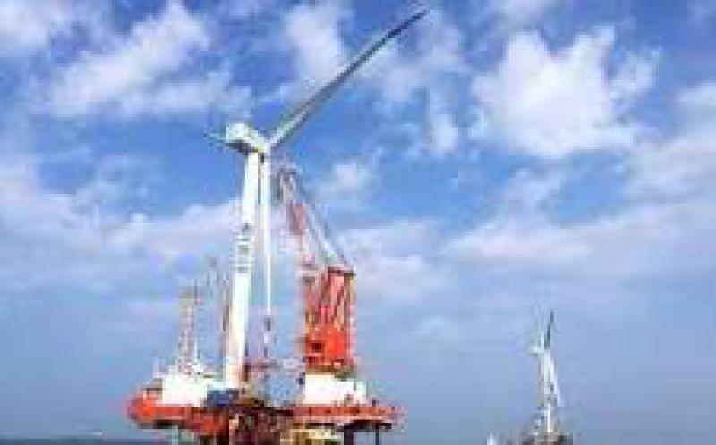 国华东台四期300兆瓦海上风电项目海上升压站电建工程正式开工