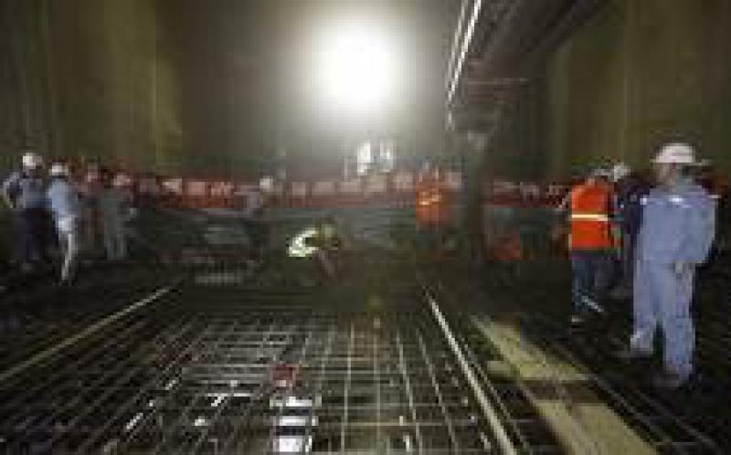 白鹤滩水电站泄洪洞工程洞身底板首仓混凝土浇筑正式启动