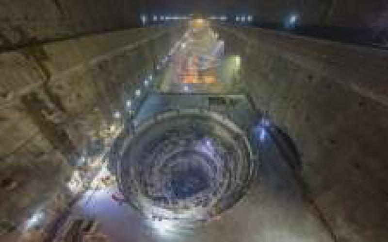 乌东德水电站首台机组机窝混凝土浇筑顺利封顶