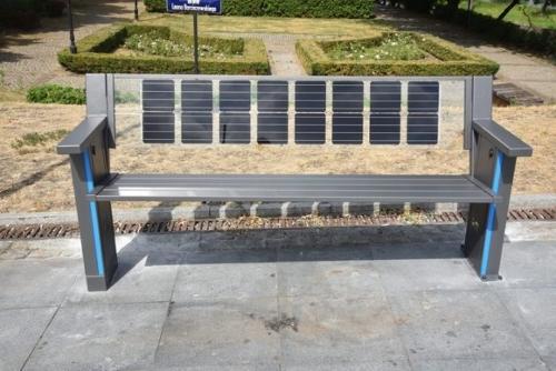 波兰城市基础设施中的太阳能 - 照明，长凳，车辆