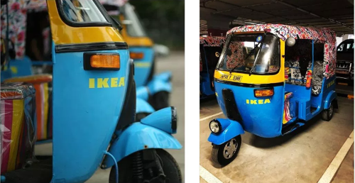 光伏人力车 - 宜家开放给印度市场