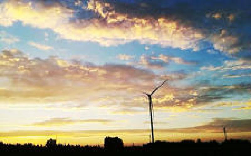 临西运河200兆瓦风电场一期100兆瓦全容量并网发电