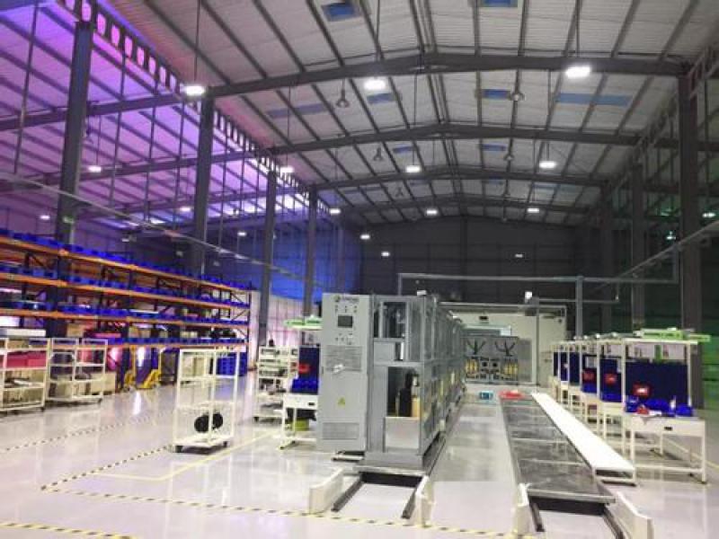 上能电气首个海外光伏逆变器制造基地在印度投产