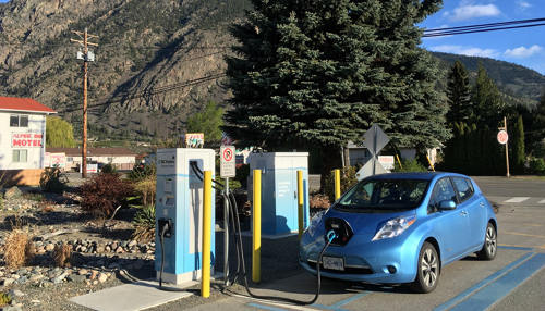 加拿大公用事业公司加速了EV充电网络