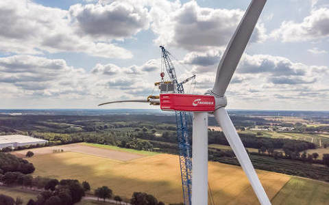 Nordex安装了最大的风力发电机组N149