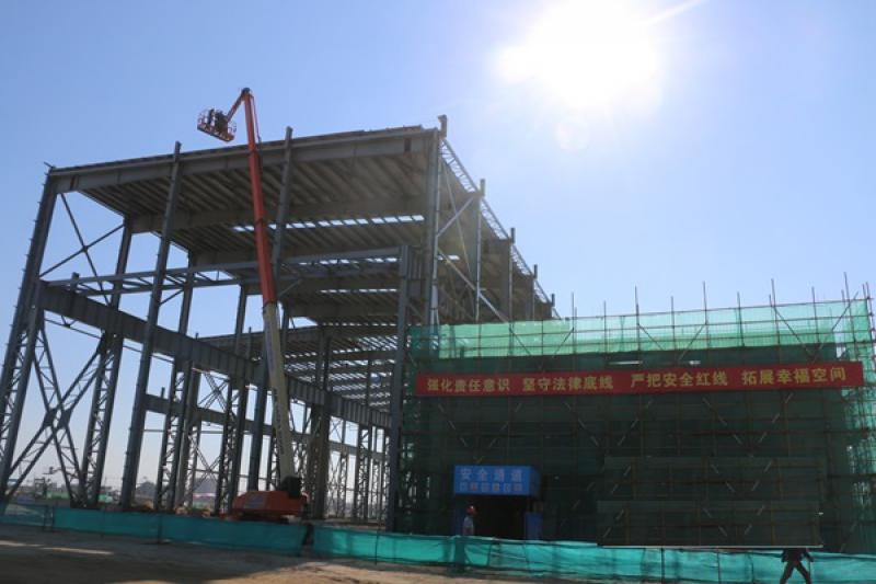 福清这个产业园专产海上风电装备 整体工程明年建成