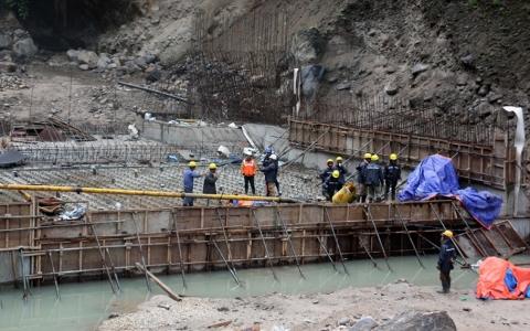 道路损坏可能影响Rasuwagadhi水电项目