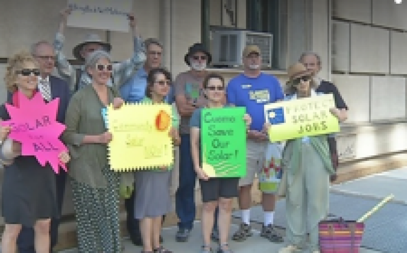 环保主义者呼吁纽约州推出新的可再生能源政策