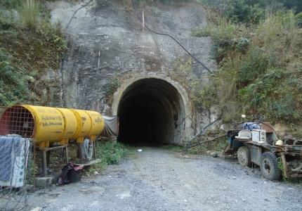 Kubhaniani第三水电项目正在建设