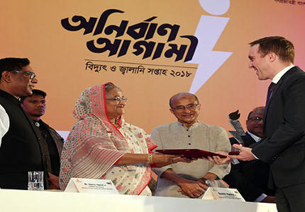 雪佛龙是孟加拉国最大的天然气生产商