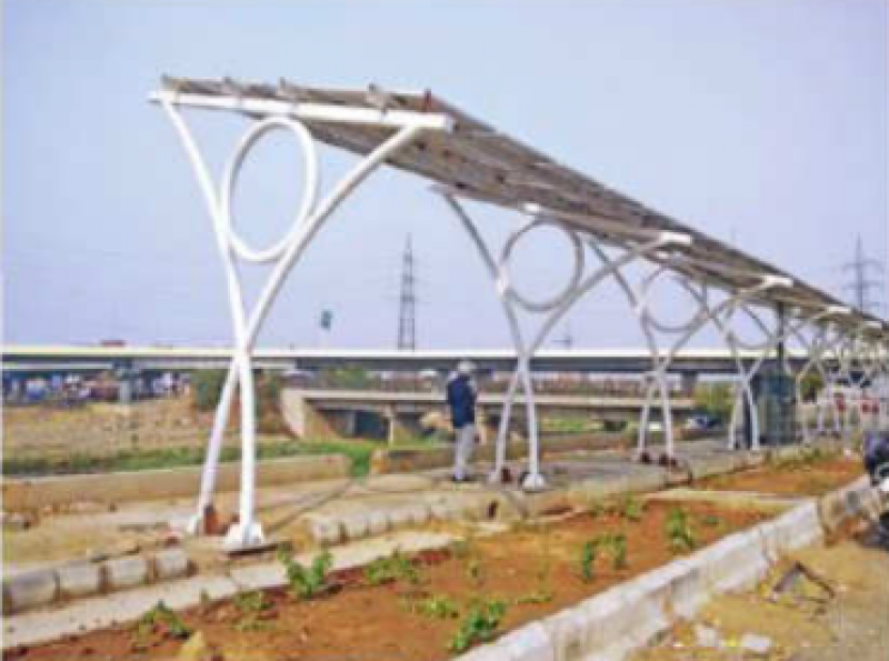 印度首个太阳能自行车道走廊将于明年3月开放