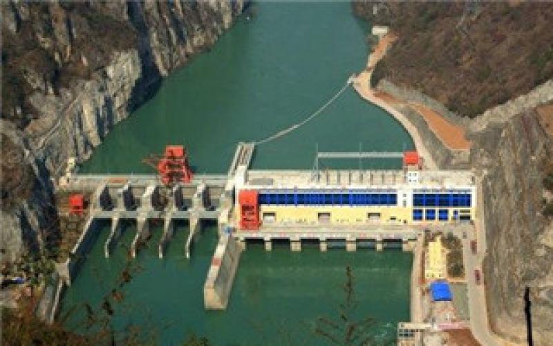 沙坪二级水电站全部机组并网发电