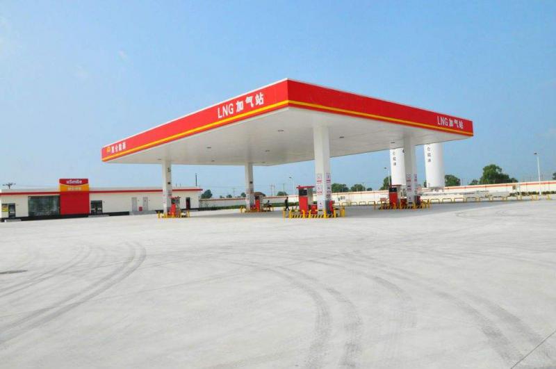 昆仑能源武威首座LNG加气站投运