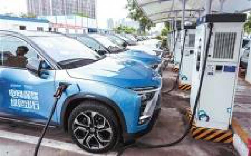 充电设施联通助绿色畅行