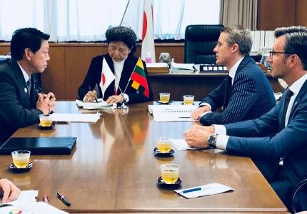 能源部长访问东京的重点：可再生能源，Ignalina核电厂退役和能源安全