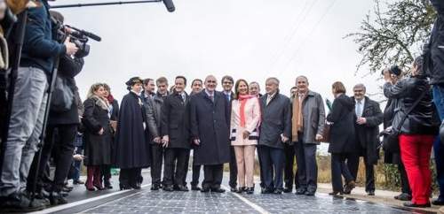 在法国运营的“太阳能道路”效率不高