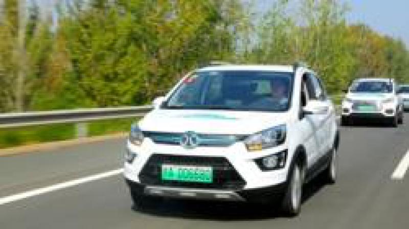 京津冀新能源汽车拉力赛暨蓝图公益行走进雄安新区