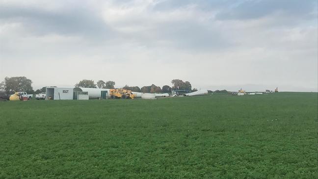 2019年Kewaunee县的风能设施不再运营