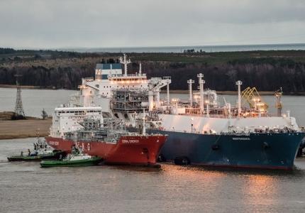 LNG终端实现最小销售量的变化