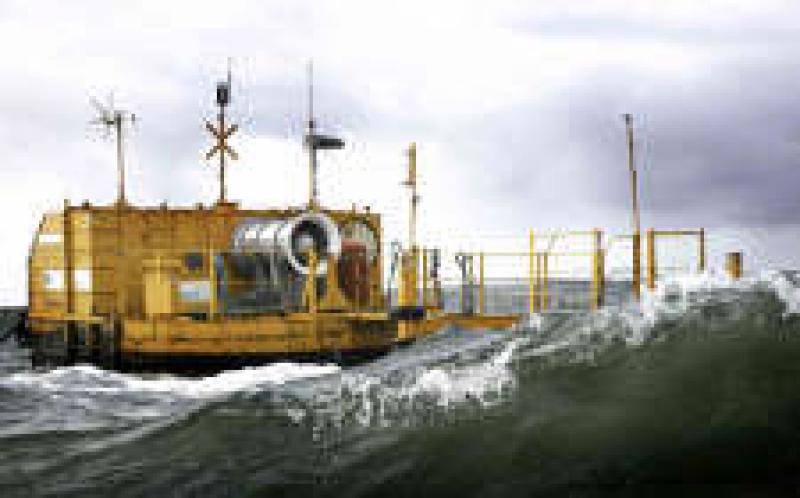 波浪能为海底数据中心供电