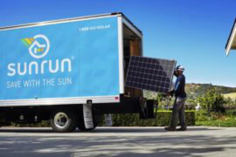 Sunrun被评为领先的住宅太阳能加储存供应商