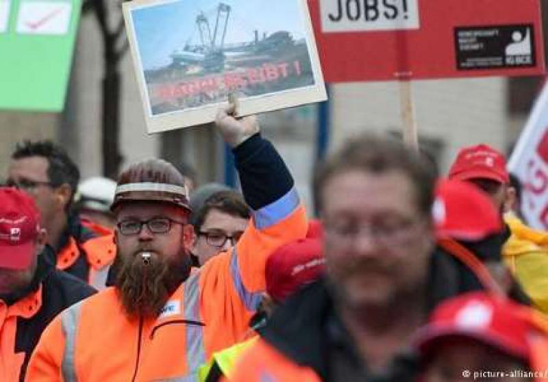 数千人抗议德国煤炭淘汰