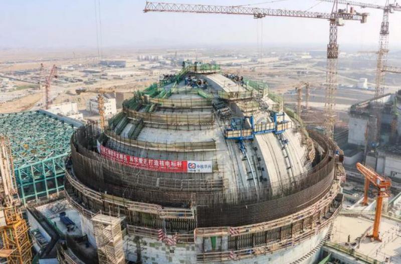 华龙一号”海外首堆预应力工程提前3个月完工