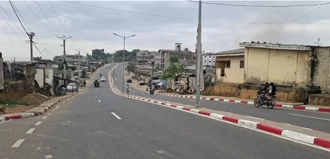 中国电建喀麦隆杜阿拉市政道路项目顺利通过临时验收