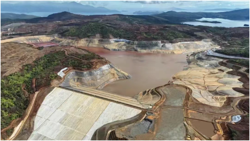 中国恩菲设计的印尼首座湿堆尾渣库投用