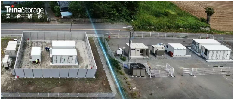 日本首批！天合储能两座电站三周极速交付