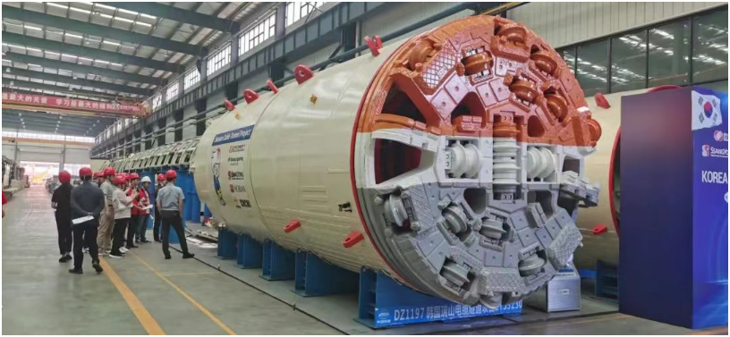 铁建重工盾构机助力韩国瑞山市电缆隧道工程贯通