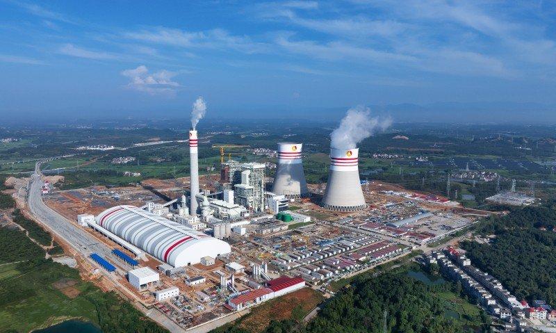 江西赣能上高2×1000兆瓦清洁煤电项目1号机组正式投运