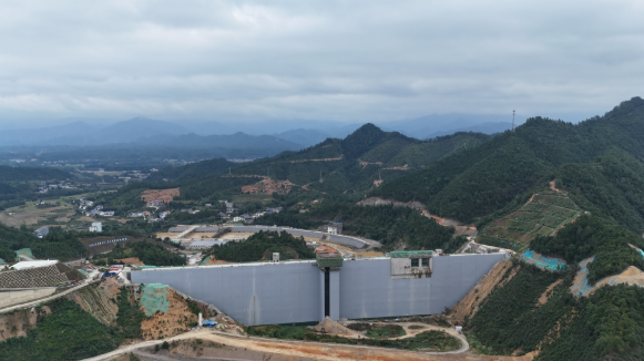 中国湖南椒花水库主体工程项目完工