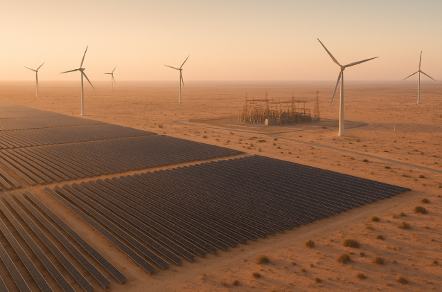 中国能建与中国电建签署沙特吉瓦级可再生能源项目合约