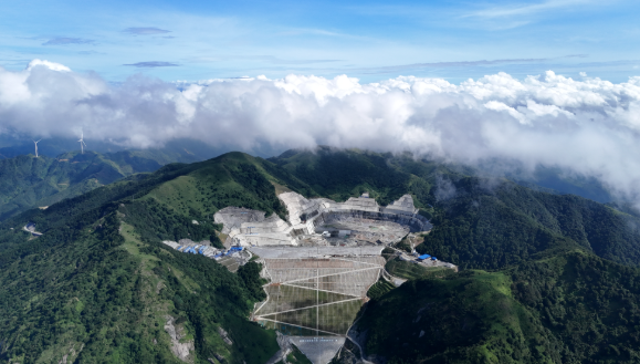 广西首座抽水蓄能电站上水库开始蓄水