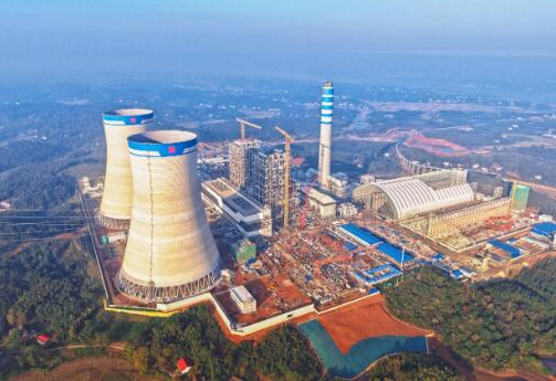 中国能建承建株洲百万千瓦机组汽轮机扣盖完成