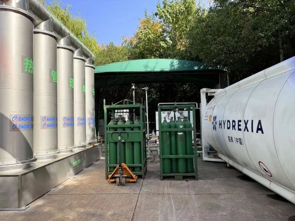 氢枫能源全球首套氢冶金吨级固态储氢工程完成示范