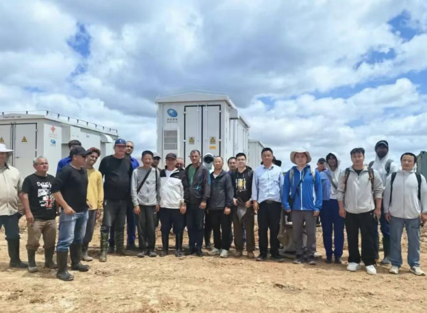 重庆大全泰来援古85MW光储项目顺利并网发电